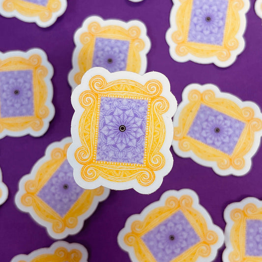 Mini Friends Door Waterproof Sticker