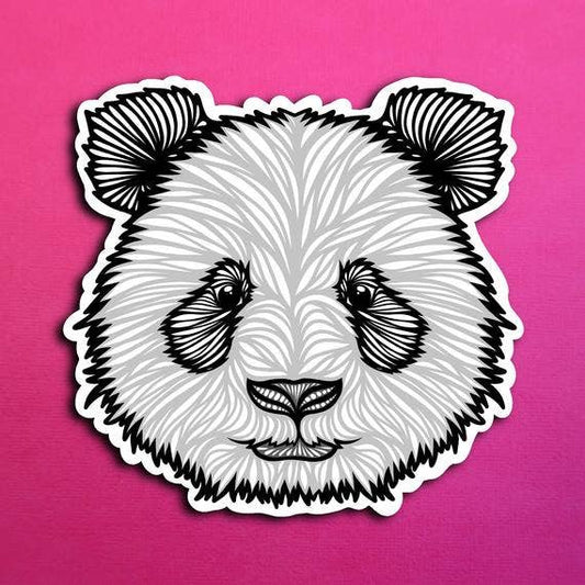 Panda Waterproof Sticker