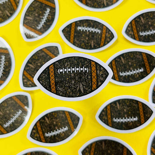 Mini Football Waterproof Sticker