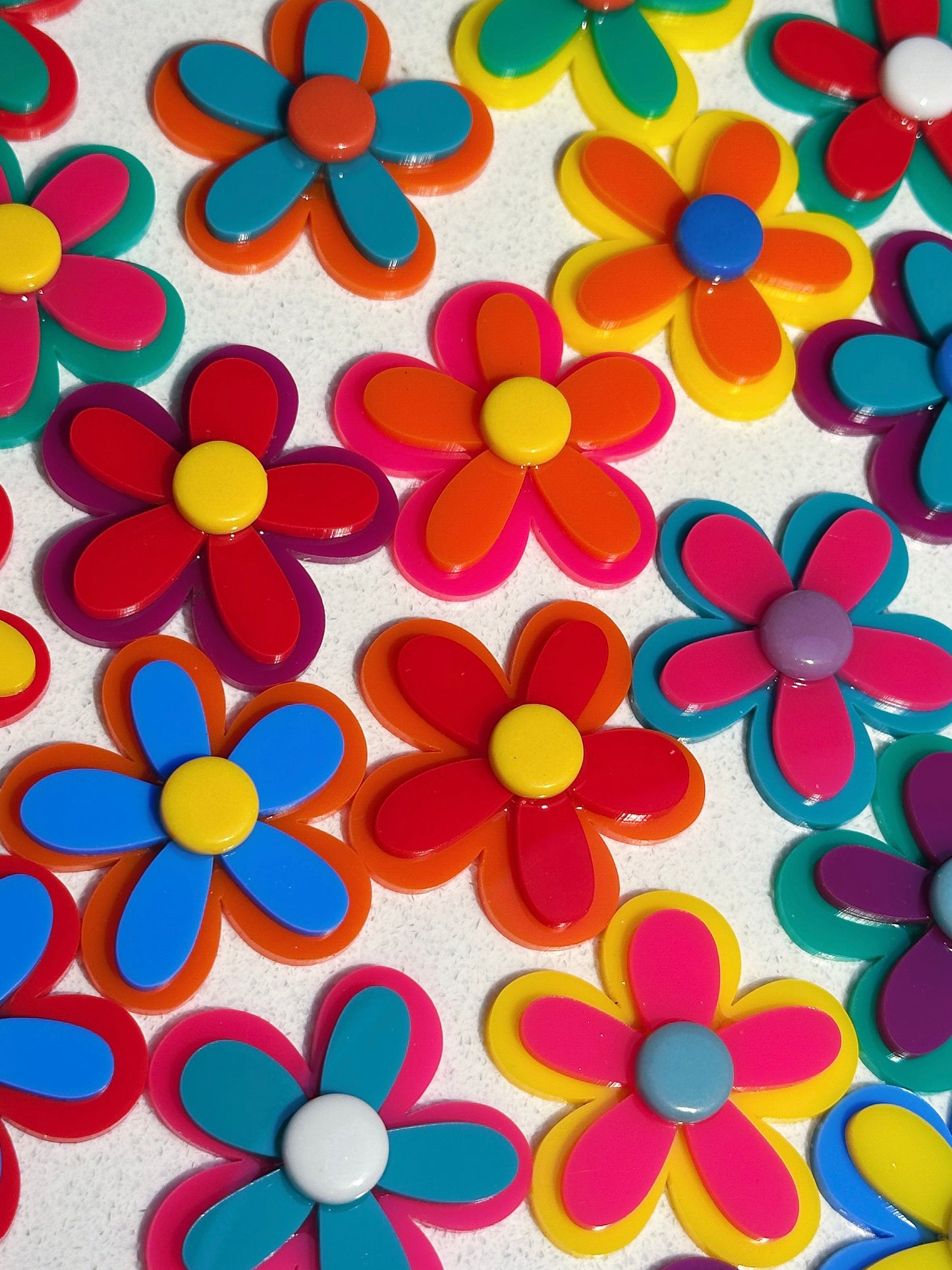 Mystery Acrylic Flower Magnet