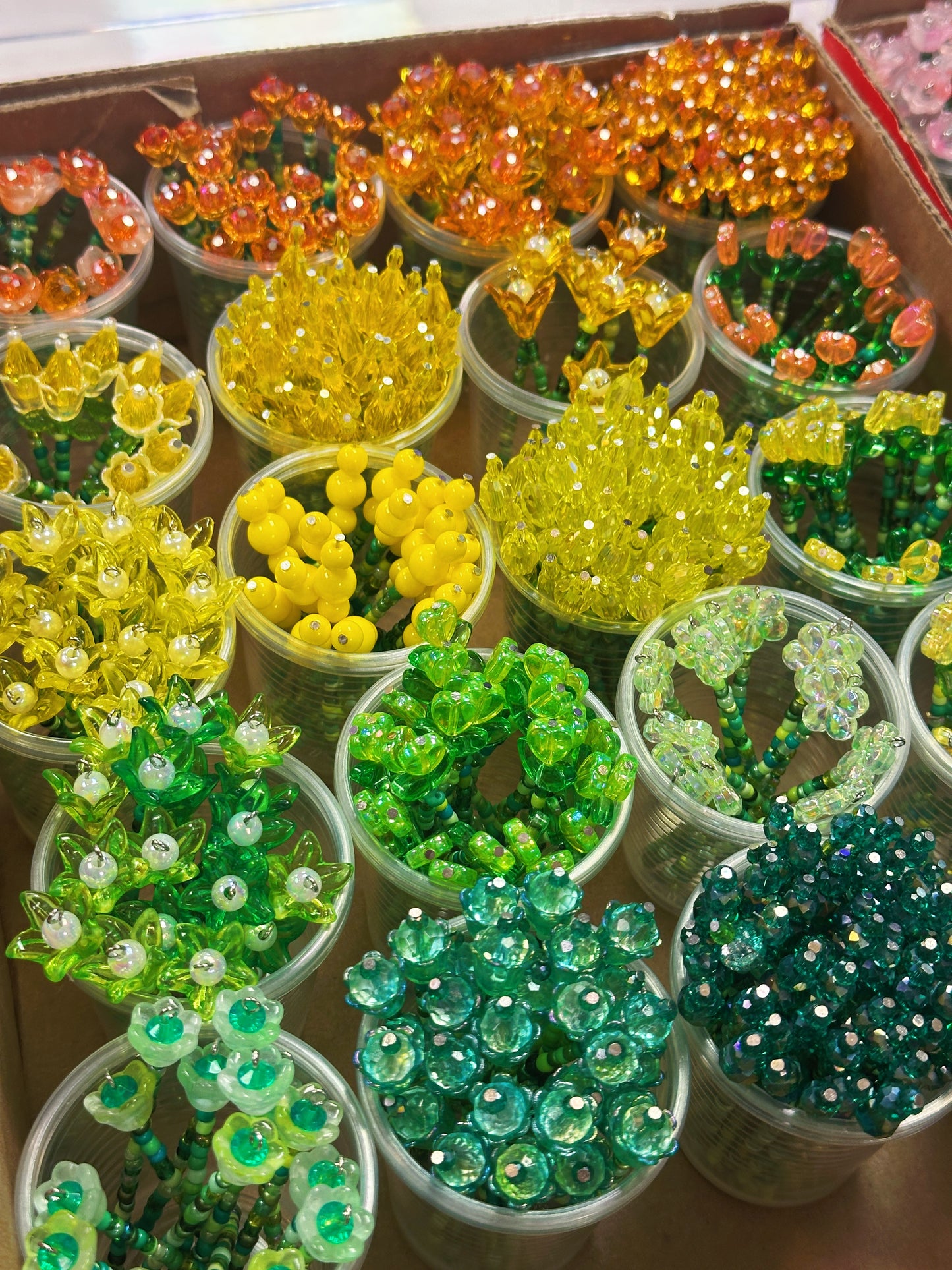 Mystery Single Beaded Flower