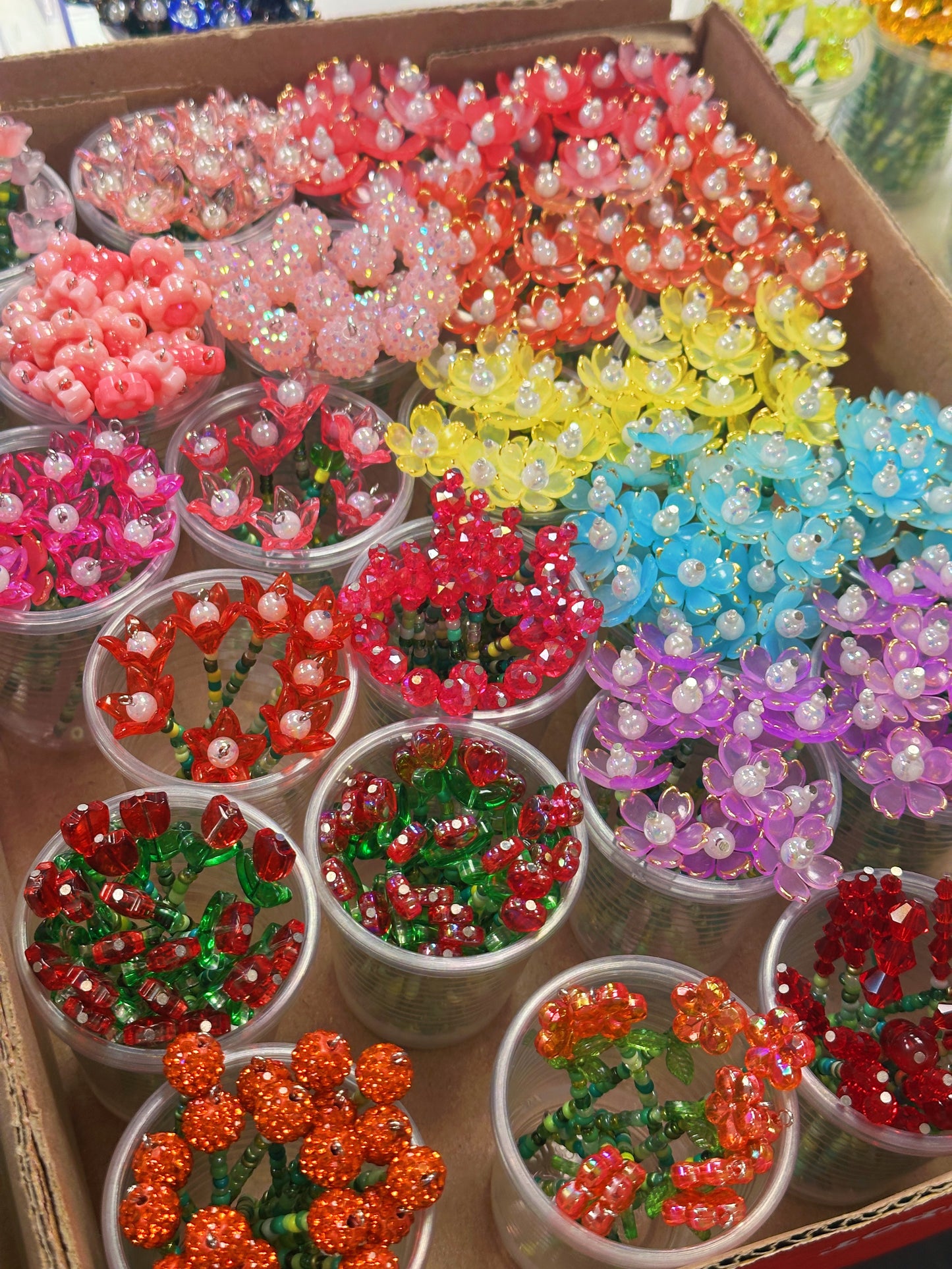 Mystery Single Beaded Flower