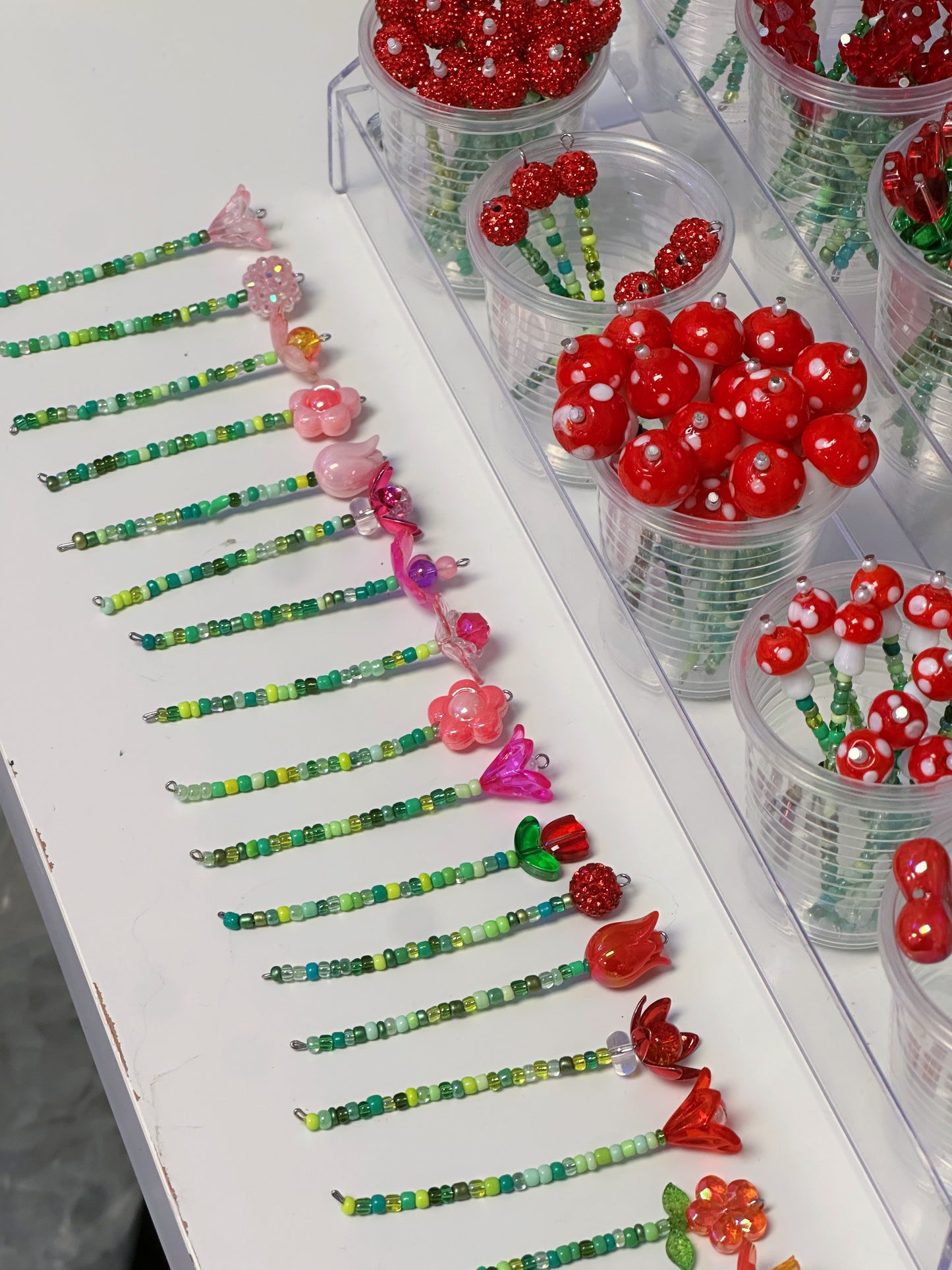 Mystery Single Beaded Flower