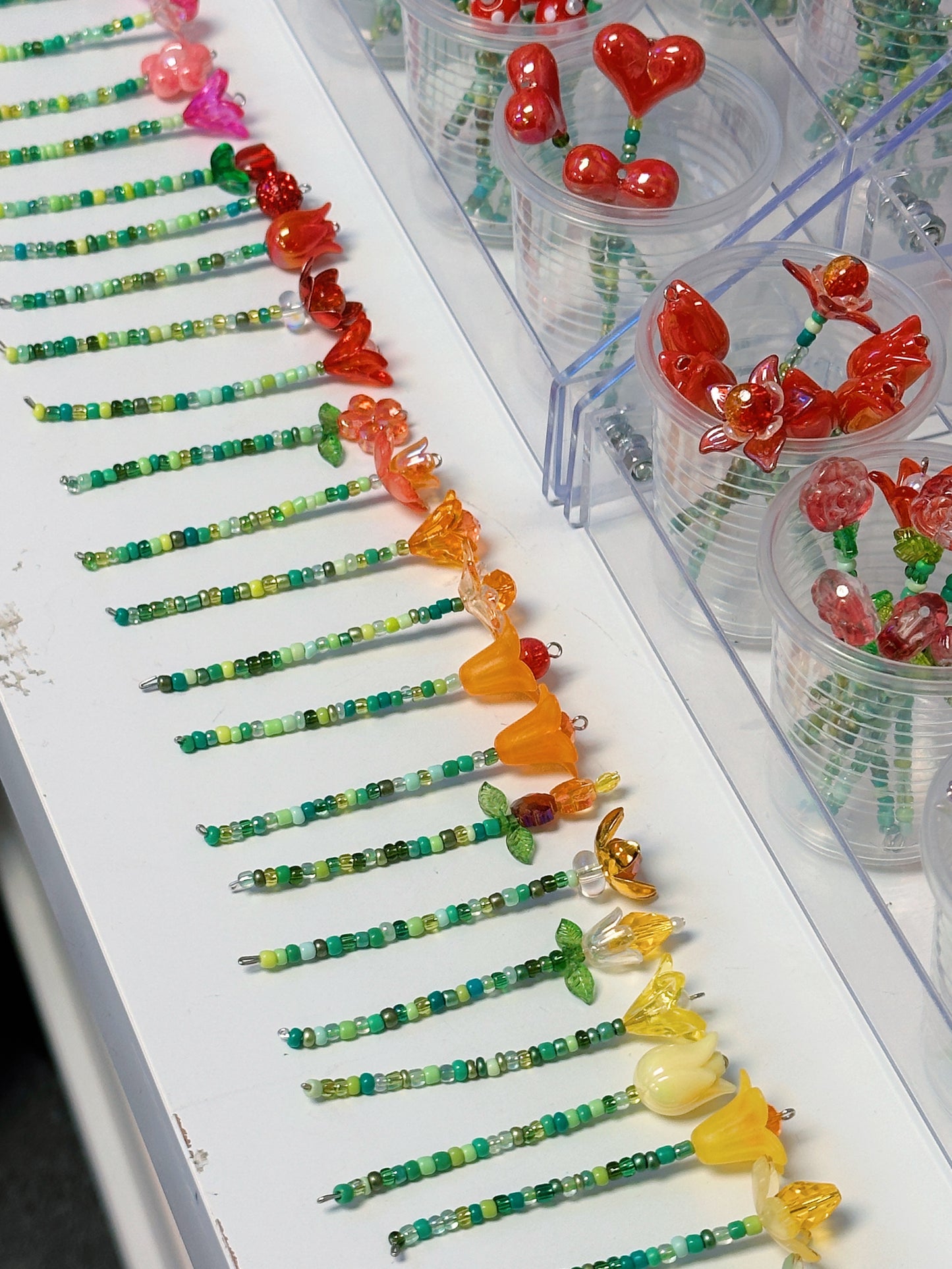 Mystery Single Beaded Flower