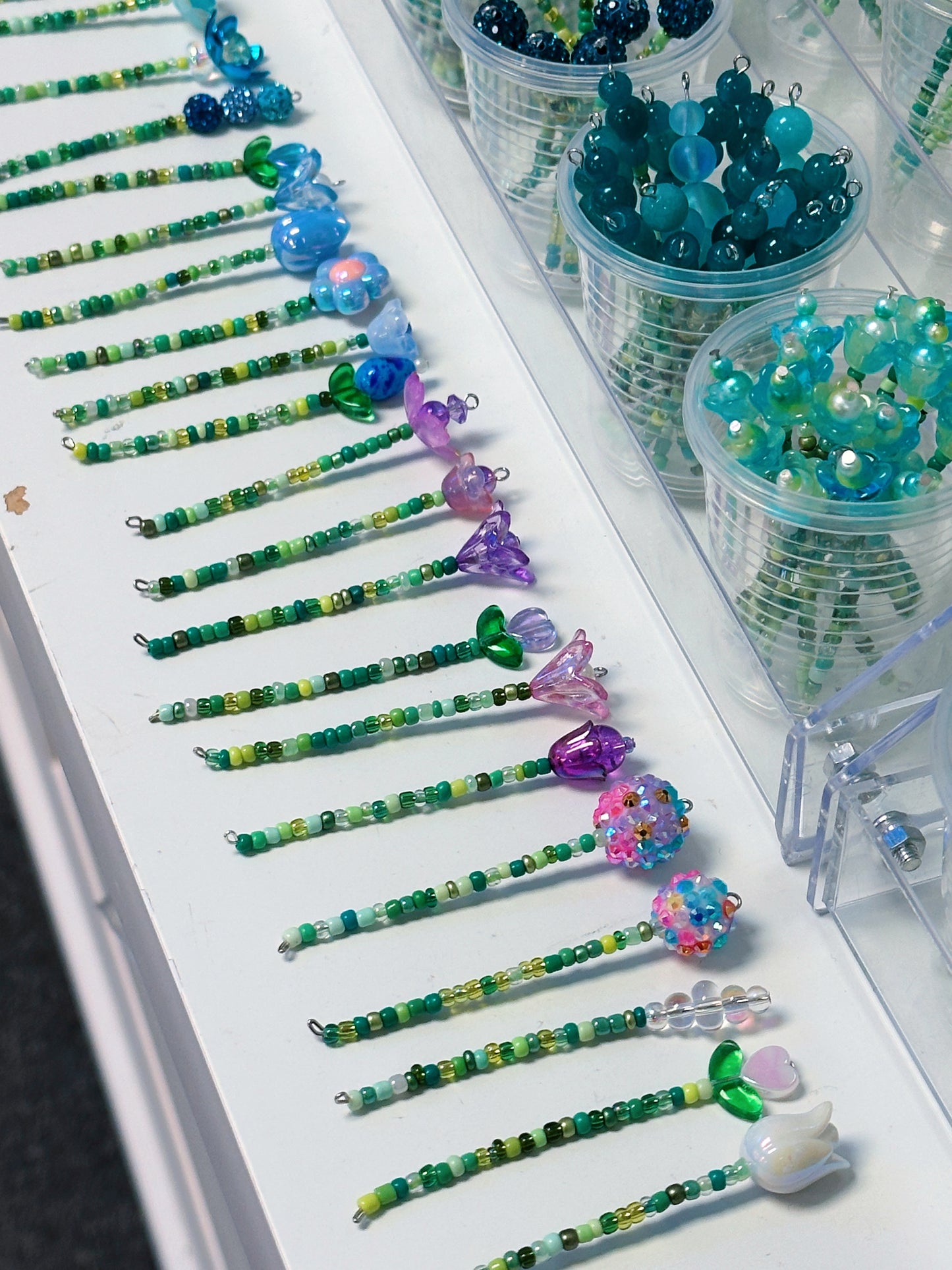 Mystery Single Beaded Flower