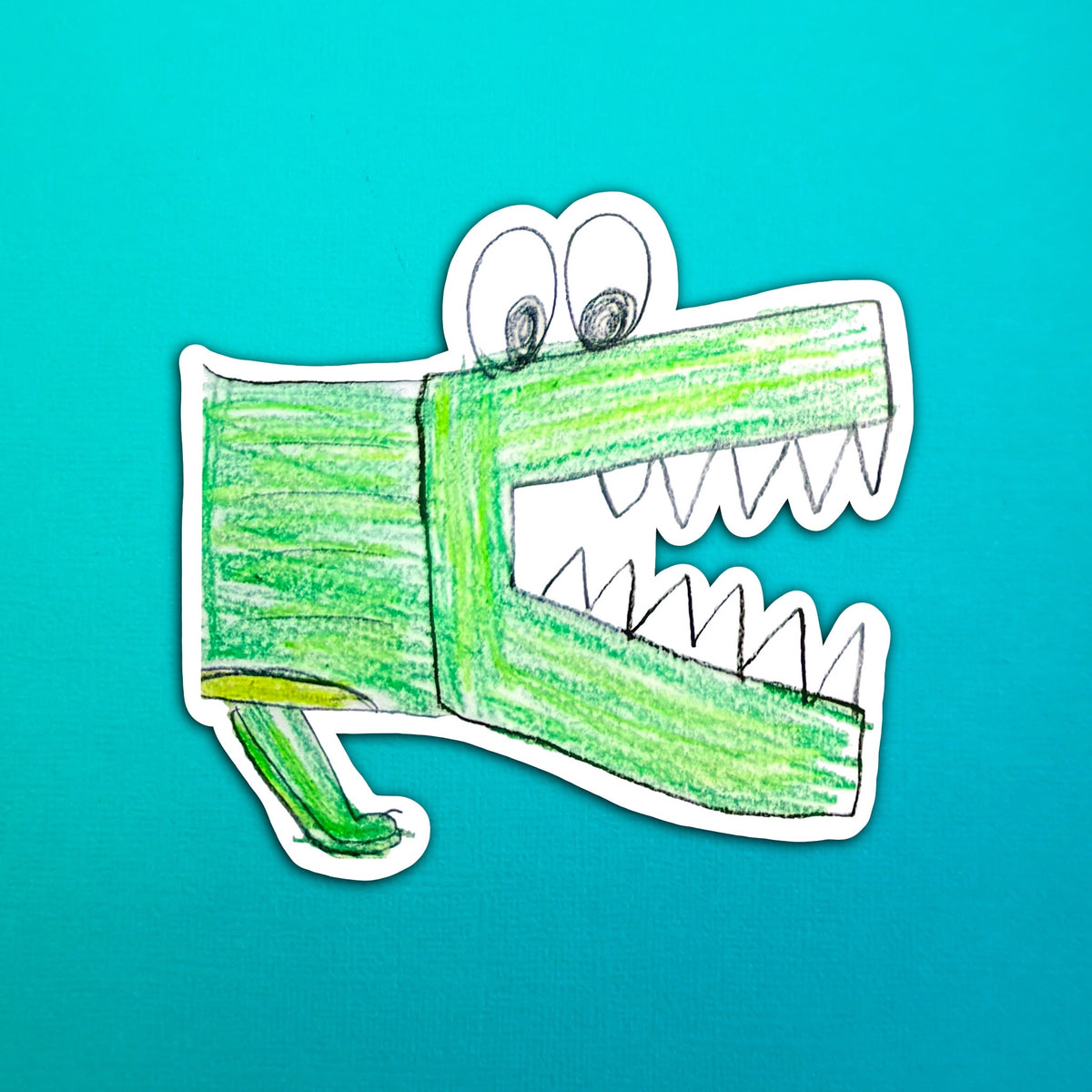 Ella's Chompers Waterproof Sticker!