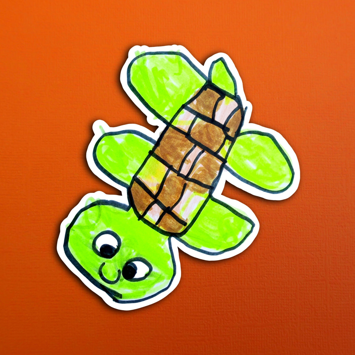 Anderson's Tiny Turtle Waterproof Sticker!