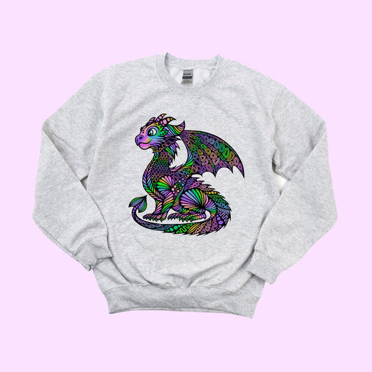 Pastel Dragon Crewneck!
