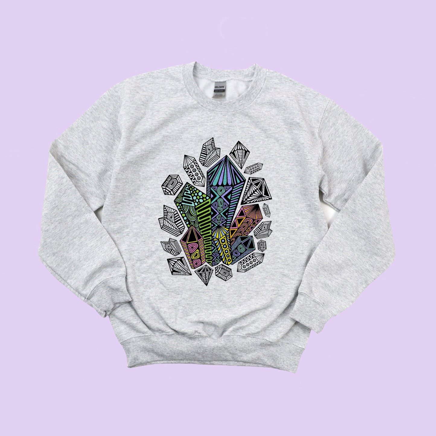 Crystals Crewneck!