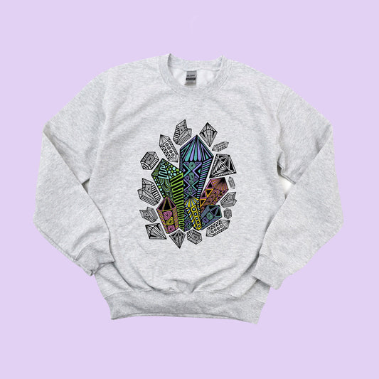 Crystals Crewneck!