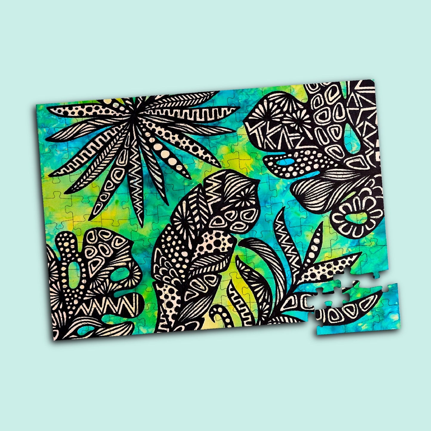 Tropical Leaves Puzzle