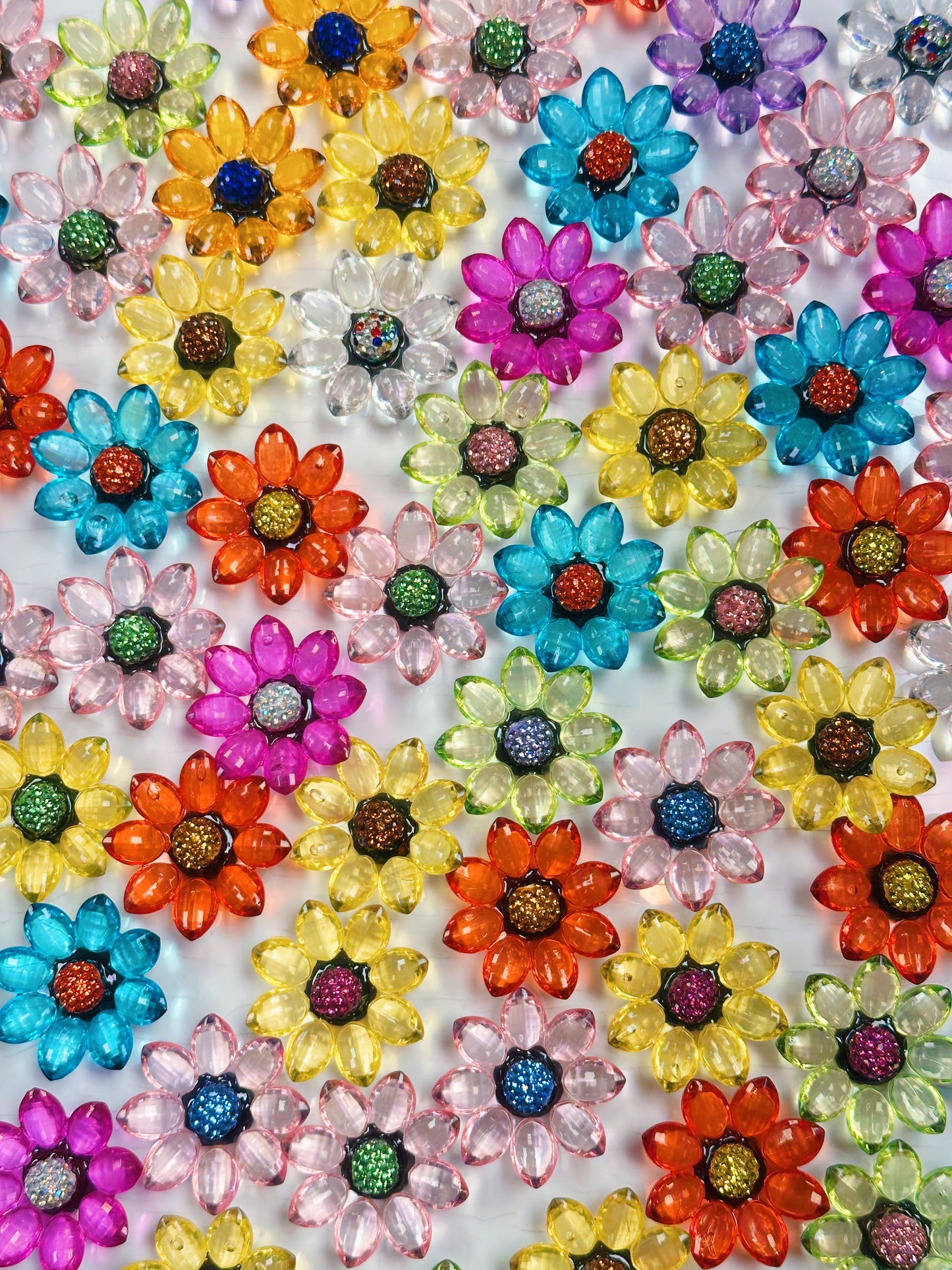 Mystery Beaded Flower Magnet or Pin!