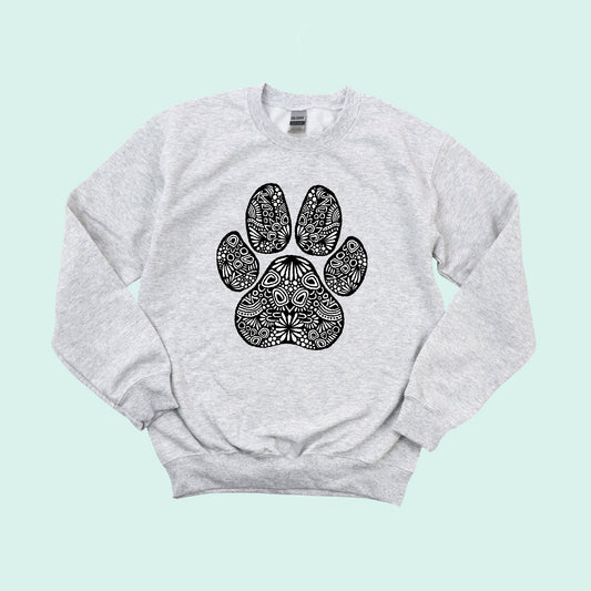 Paw Print Crewneck!