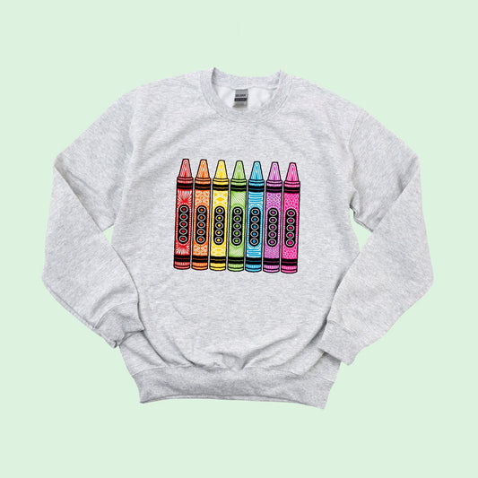 Crayon Crewneck!