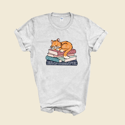 Orange Book Cat T-shirt!