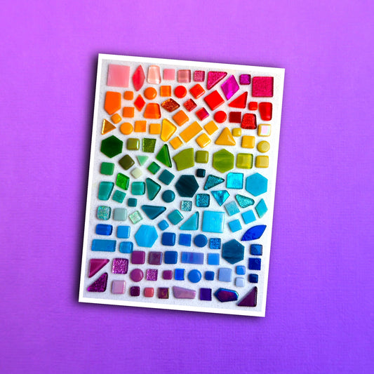 Mosaic Waterproof Sticker