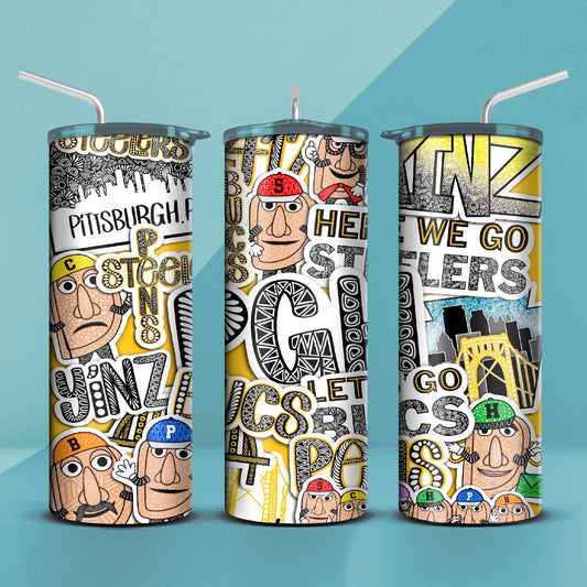 Pittsburgh Tumbler 20oz
