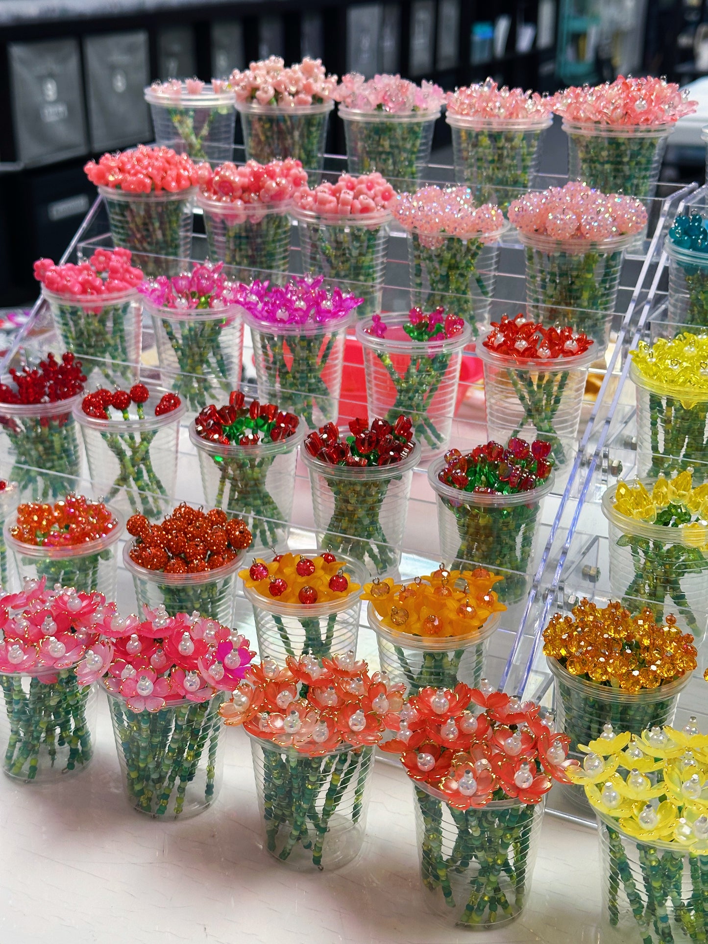 Mystery Single Beaded Flower