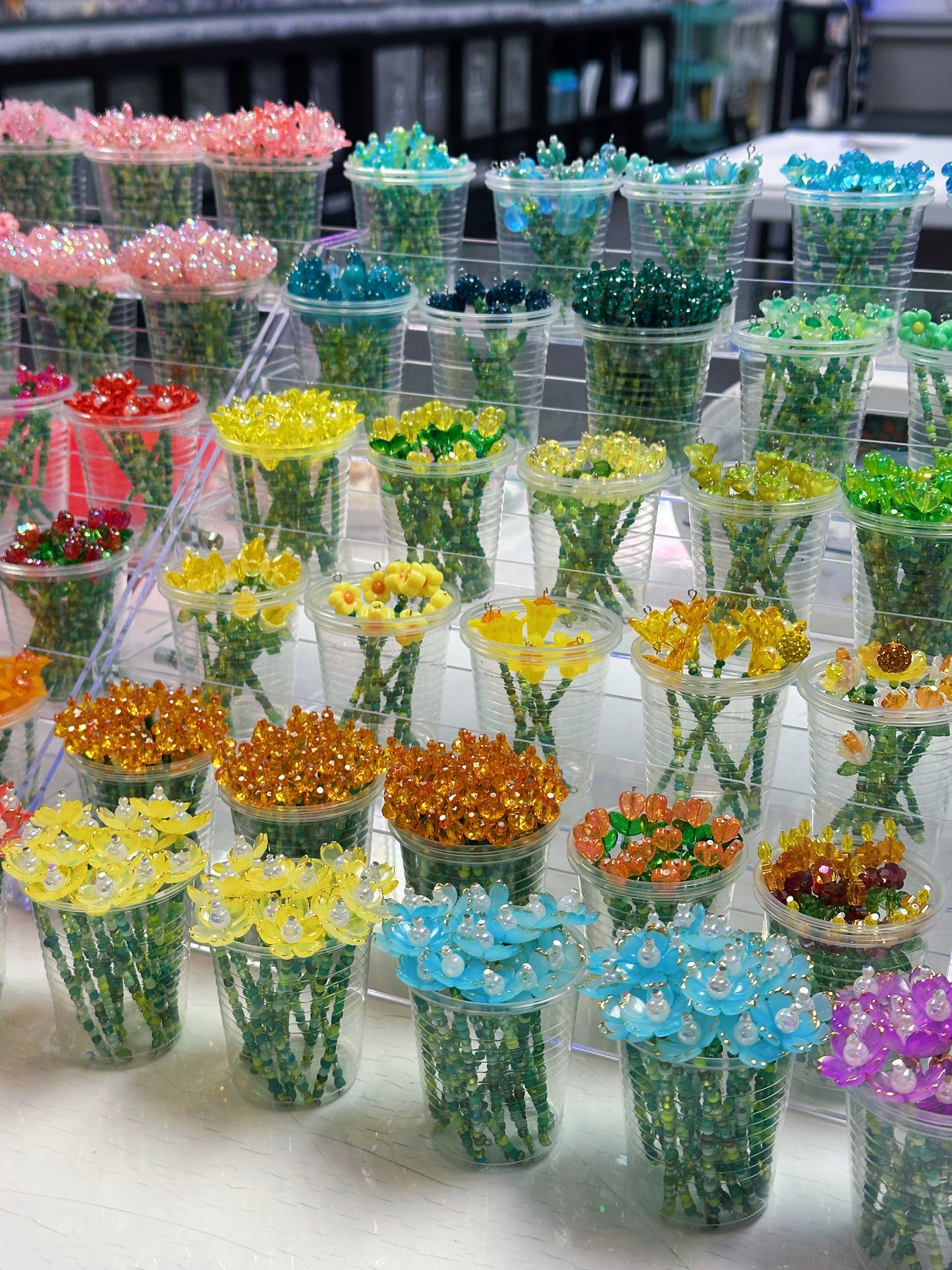 Mystery Single Beaded Flower