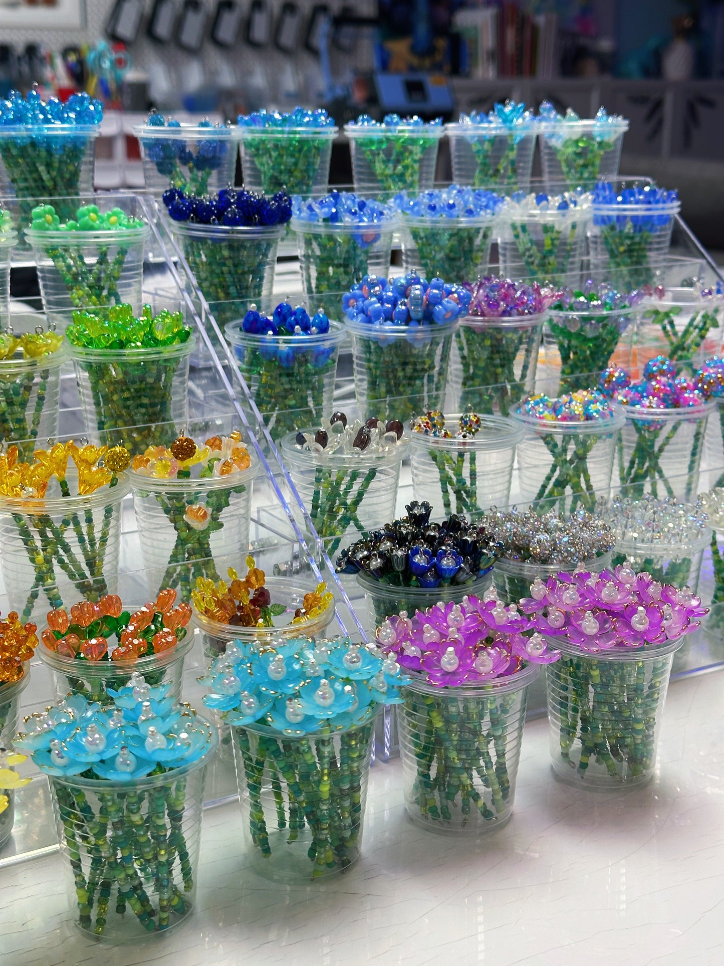 Mystery Single Beaded Flower