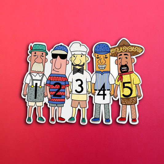 Milwaukee Brewer Racing Sausage Waterproof Sticker