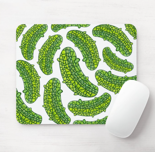 Pickle Mosaic Mouse Pad