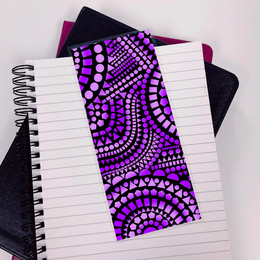 Purple Mosaic Bookmark