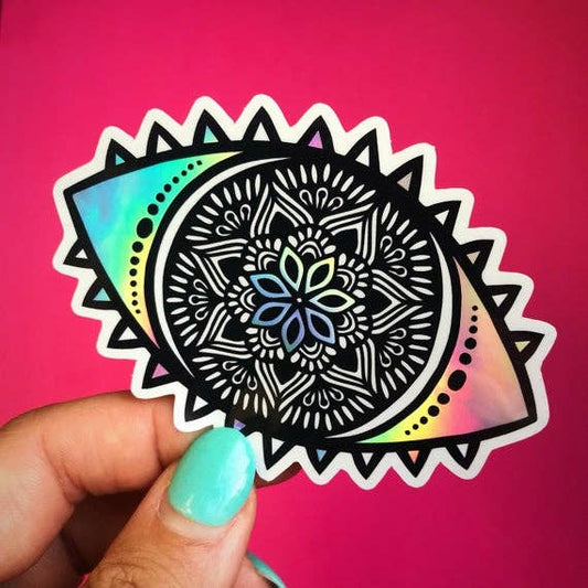 Holo Eye Waterproof Sticker