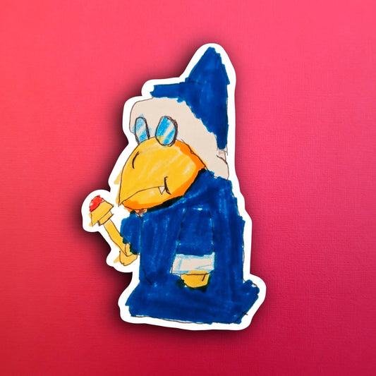 Eli's Wizard Waterproof Sticker