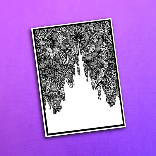 Castle Waterproof Sticker