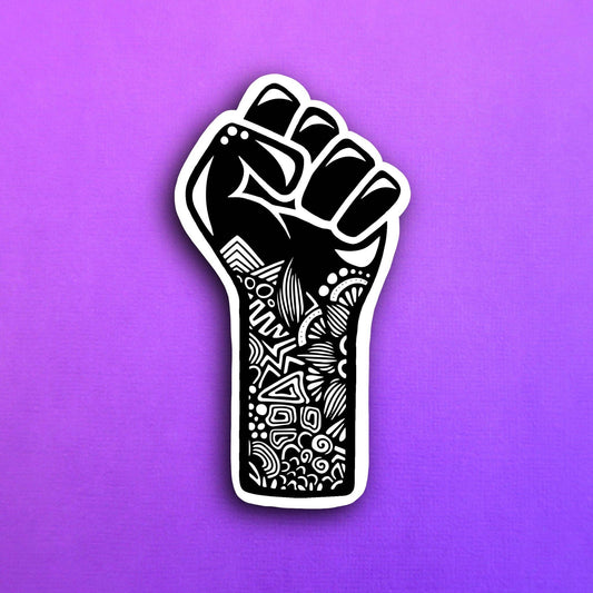Fist Waterproof Sticker