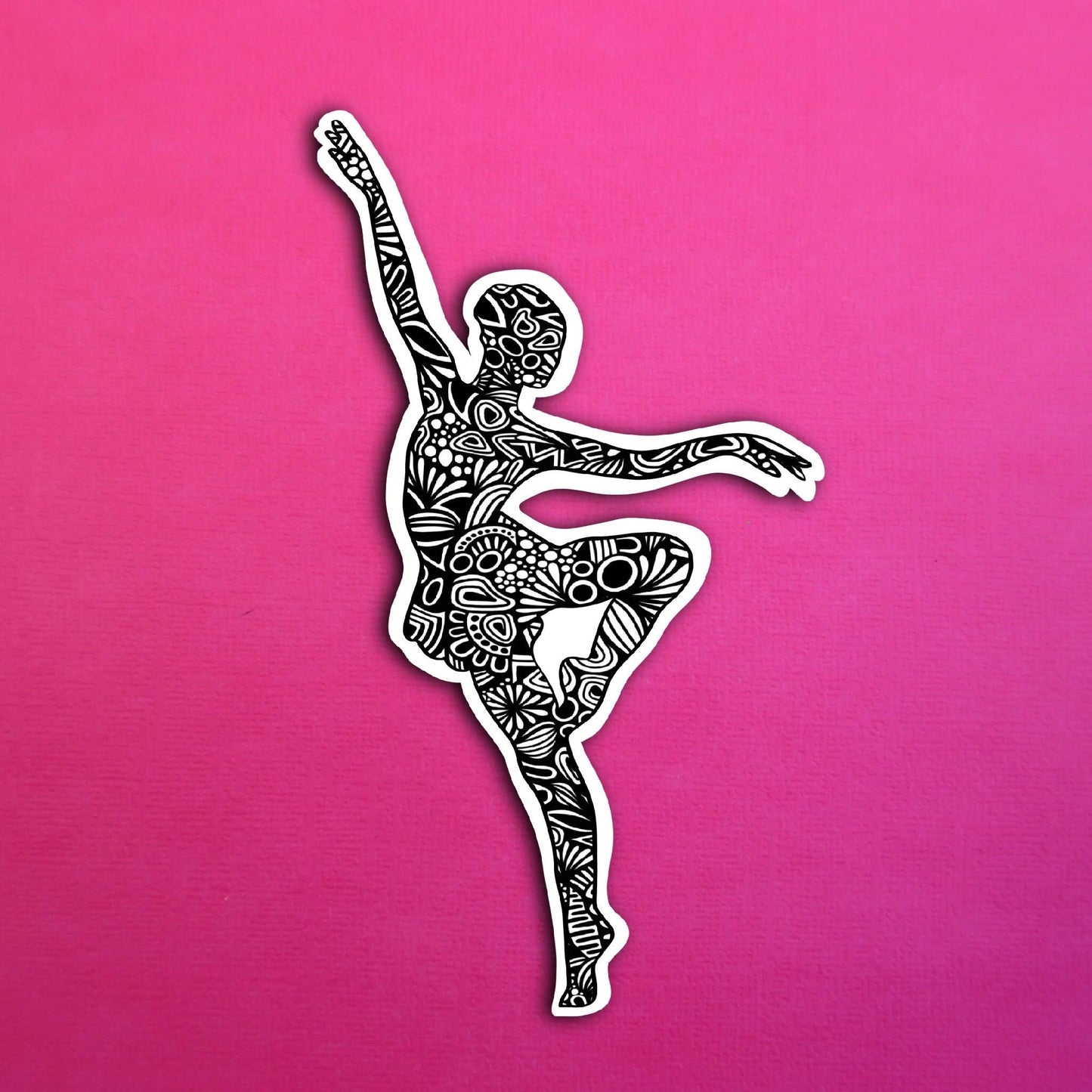Dancer Waterproof Sticker