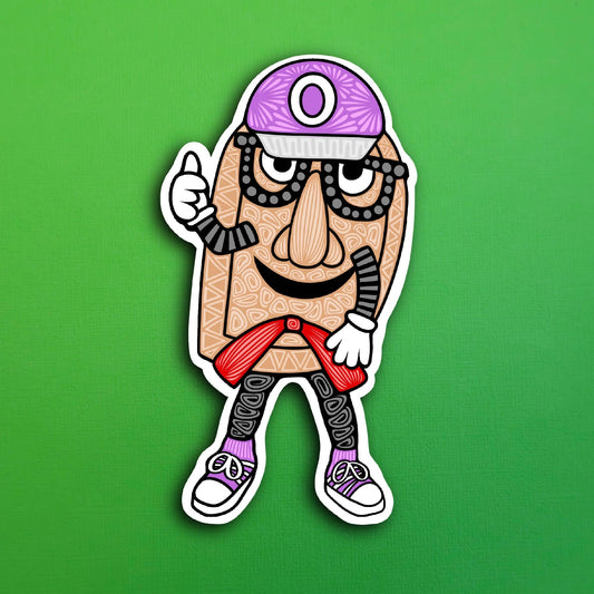 Oliver Onion PGH Pierogi Waterproof Sticker