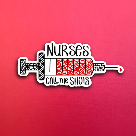 Call the shots Waterproof Sticker