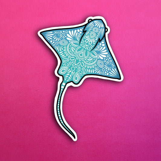 Stingray Waterproof Sticker