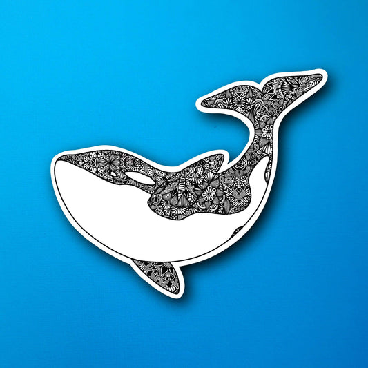 Orca Waterproof Sticker