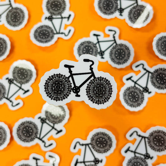 Mini Bike Waterproof Sticker
