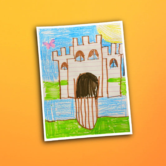 Pari's Castle Waterproof Sticker