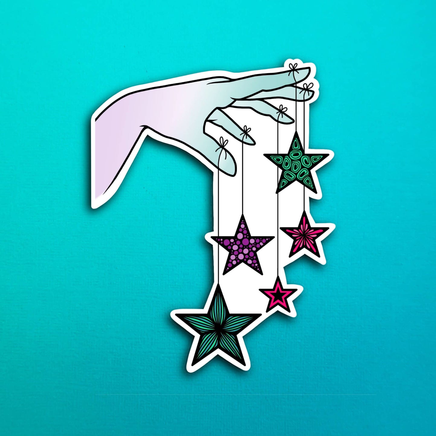 Star Puppet Waterproof Sticker