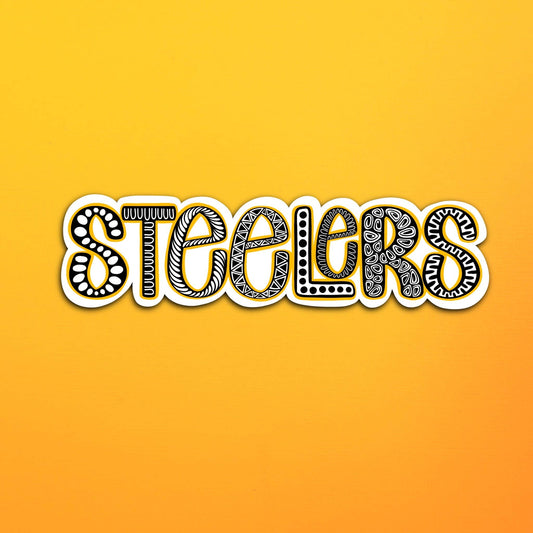 Pittsburgh Steelers Waterproof Sticker