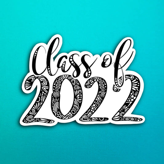 BW Class of 2022 Waterproof Sticker