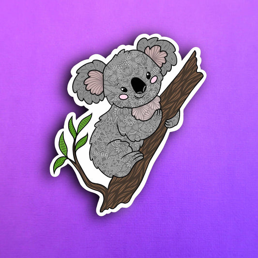 Koala Bear Waterproof Sticker