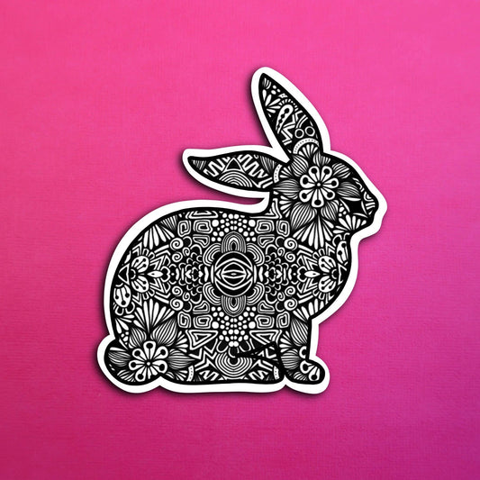 Bunny Waterproof Sticker