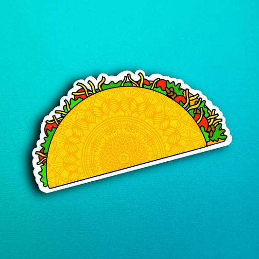 Taco Waterproof Sticker