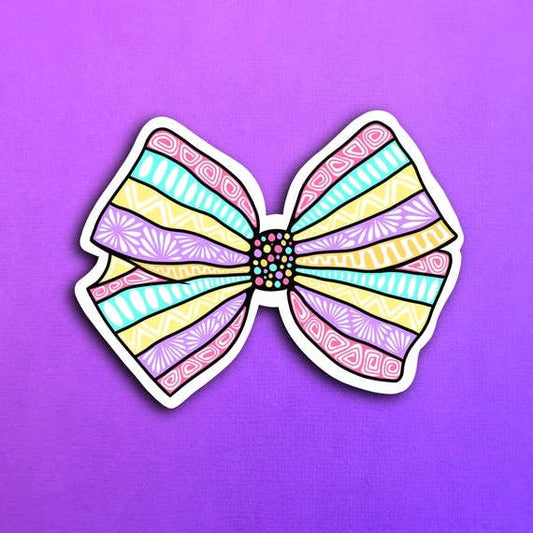 Bow Waterproof Sticker