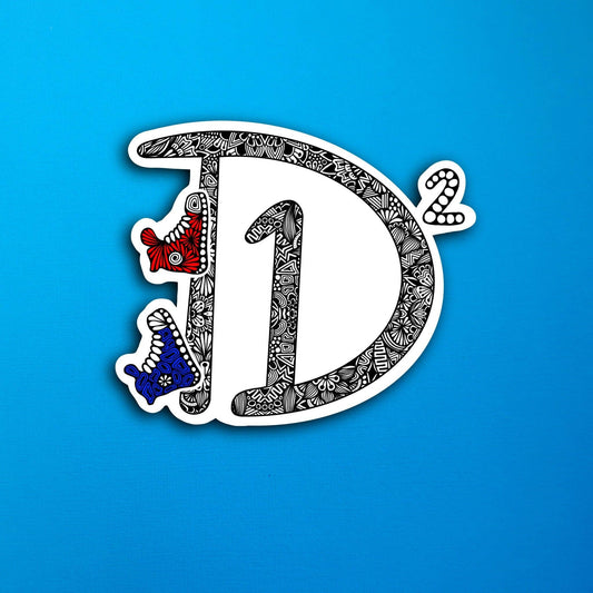 T2 Diabetes Waterproof Sticker