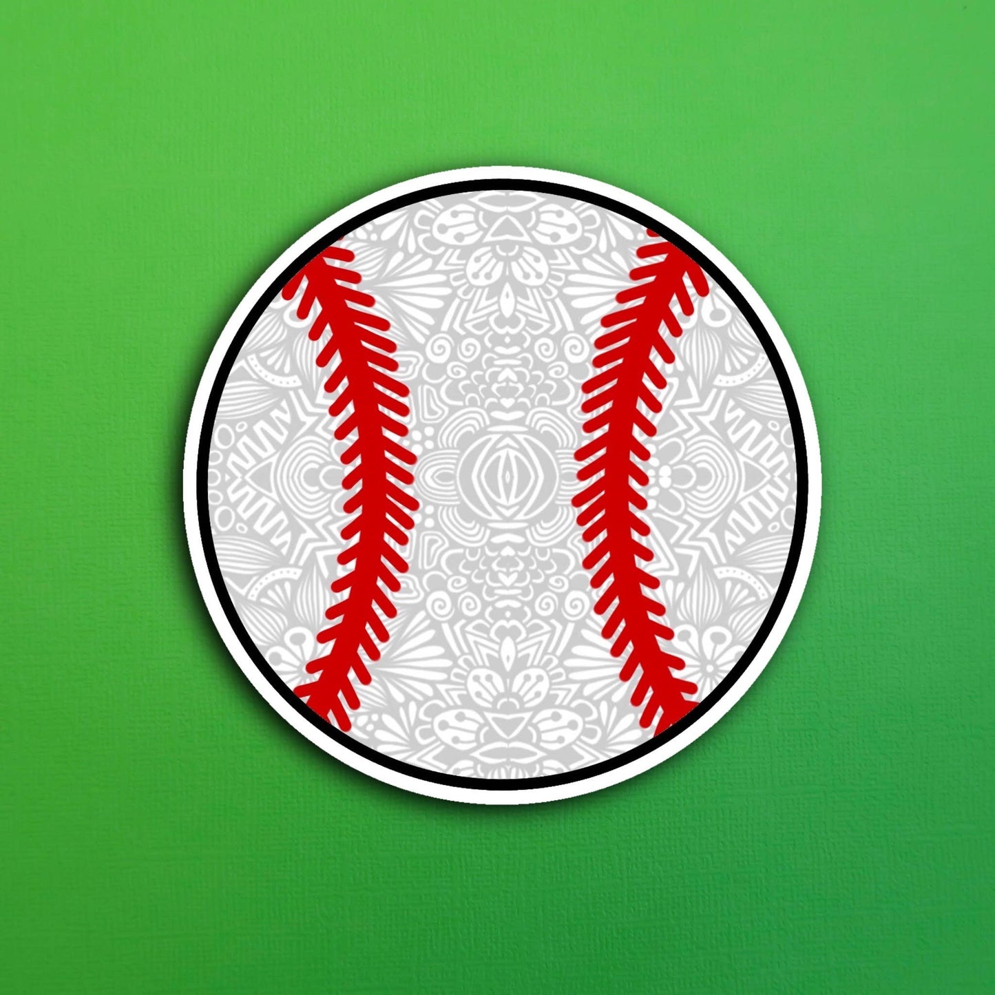 Baseball Waterproof Sticker