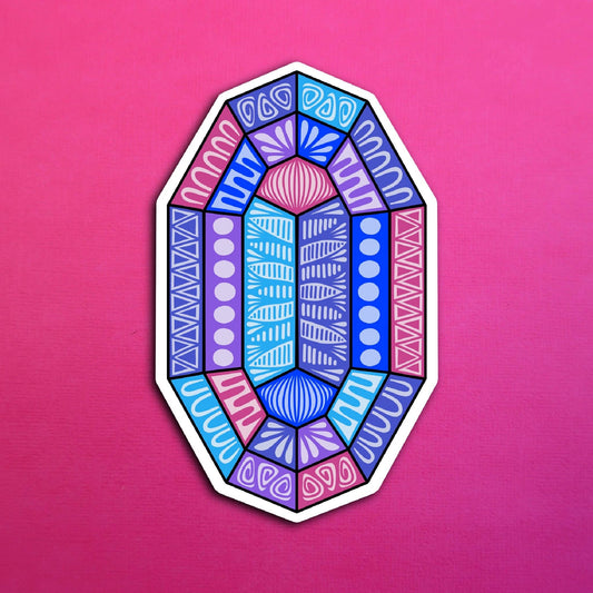 Gem Waterproof Sticker