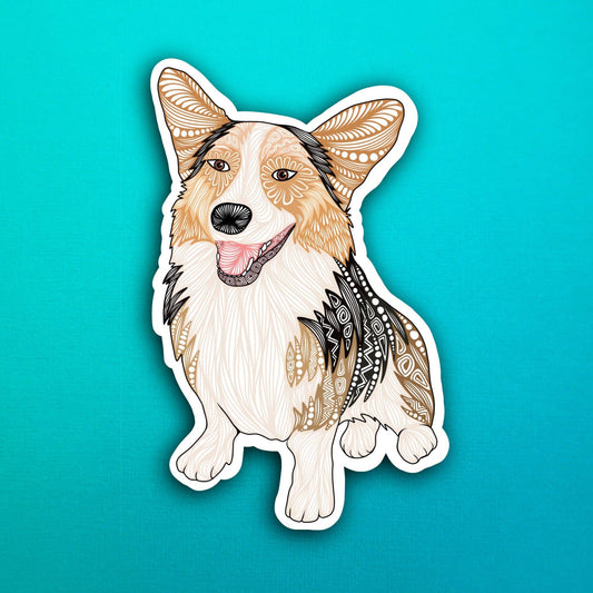 Multi Corgi Waterproof Sticker