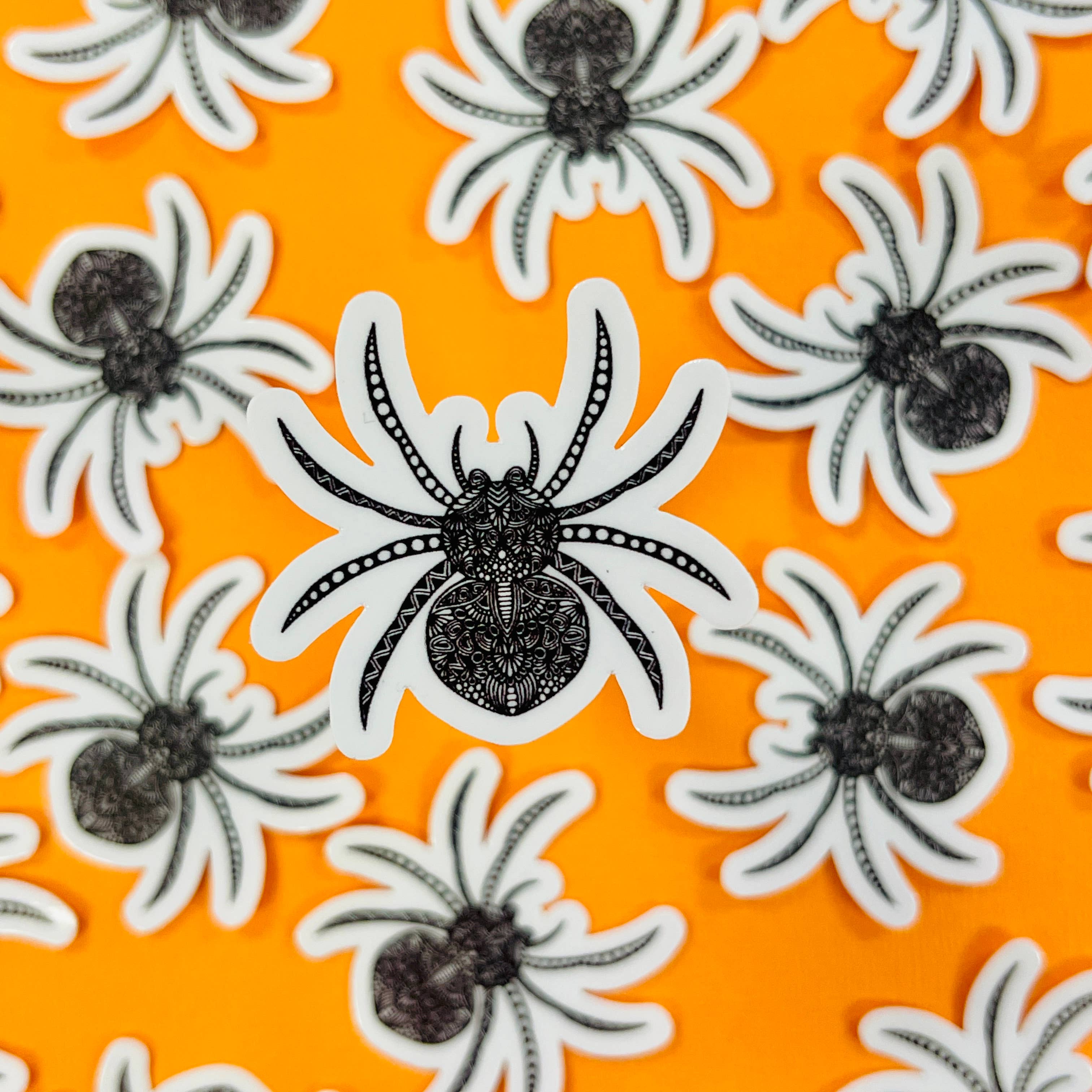 Sticker Spider Rectangular Mini Spider Waterproof Sticker – Zenspire Designs